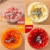 Hand-pulled rope garlic puller, shrimp paste garlic puller, garlic mashing and crushing machine, garlic puller, meat grinder, garlic paste mixer Specification image